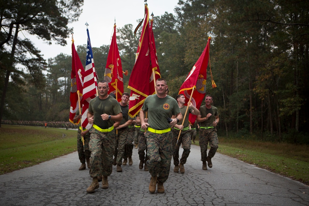 Marines with SOI-East Celebrate the 240th Marine Corps Birthday