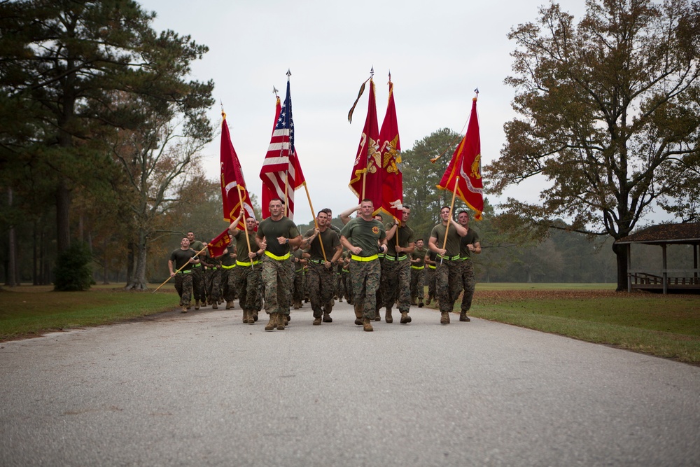 Marines with SOI-East Celebrate the 240th Marine Corps Birthday