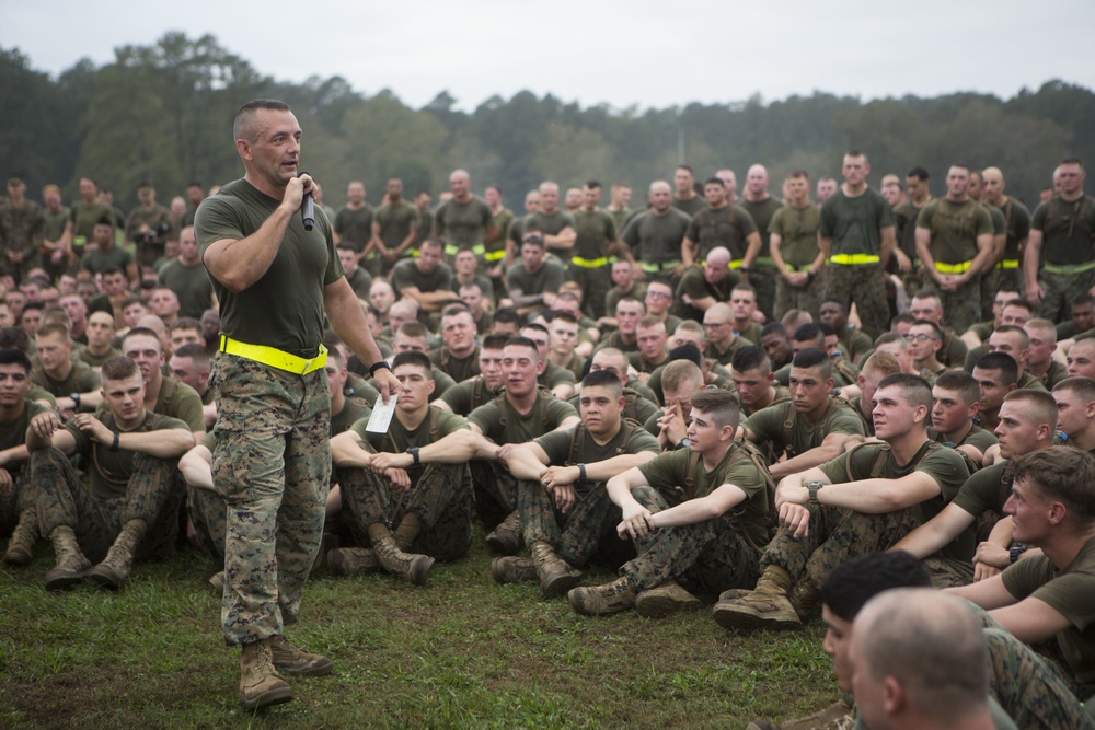 Marines with SOI-East Celebrate the 240th Marine Corps Birthday