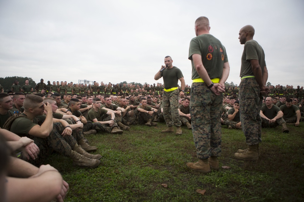 Marines with SOI-East Celebrate the 240th Marine Corps Birthday