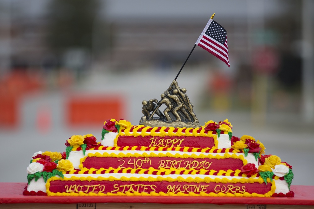 Marines with SOI-East Celebrate the 240th Marine Corps Birthday