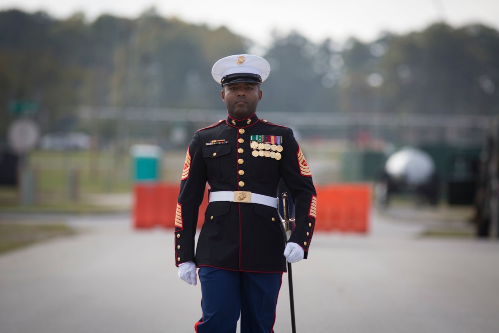 Marines with SOI-East Celebrate the 240th Marine Corps Birthday