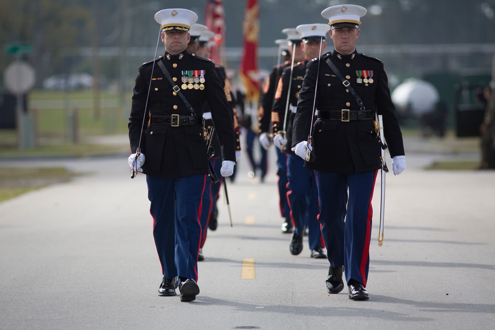 Marines with SOI-East Celebrate the 240th Marine Corps Birthday