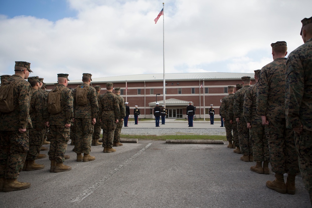 Marines with SOI-East Celebrate the 240th Marine Corps Birthday