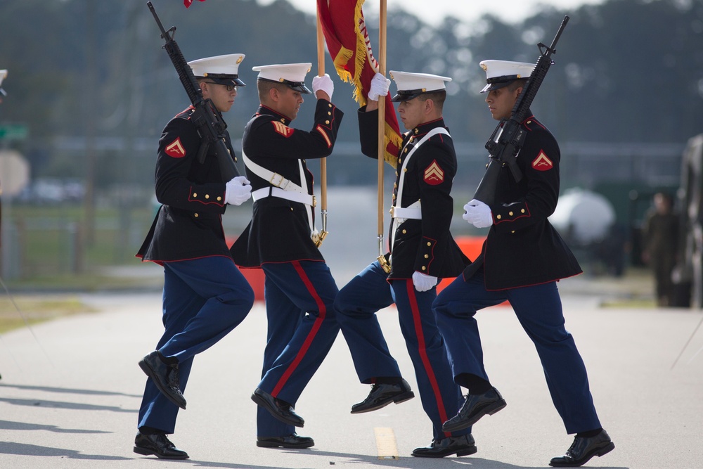 Marines with SOI-East Celebrate the 240th Marine Corps Birthday