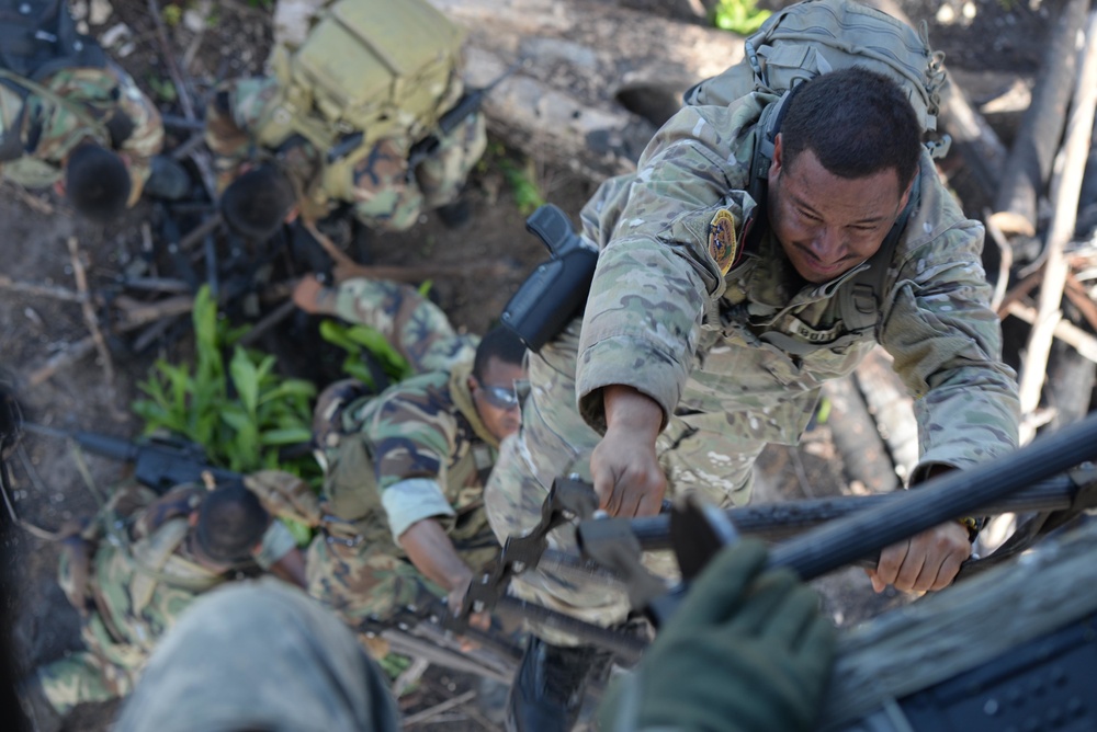 Belizean Security Forces, US Army conduct counter-drug operation