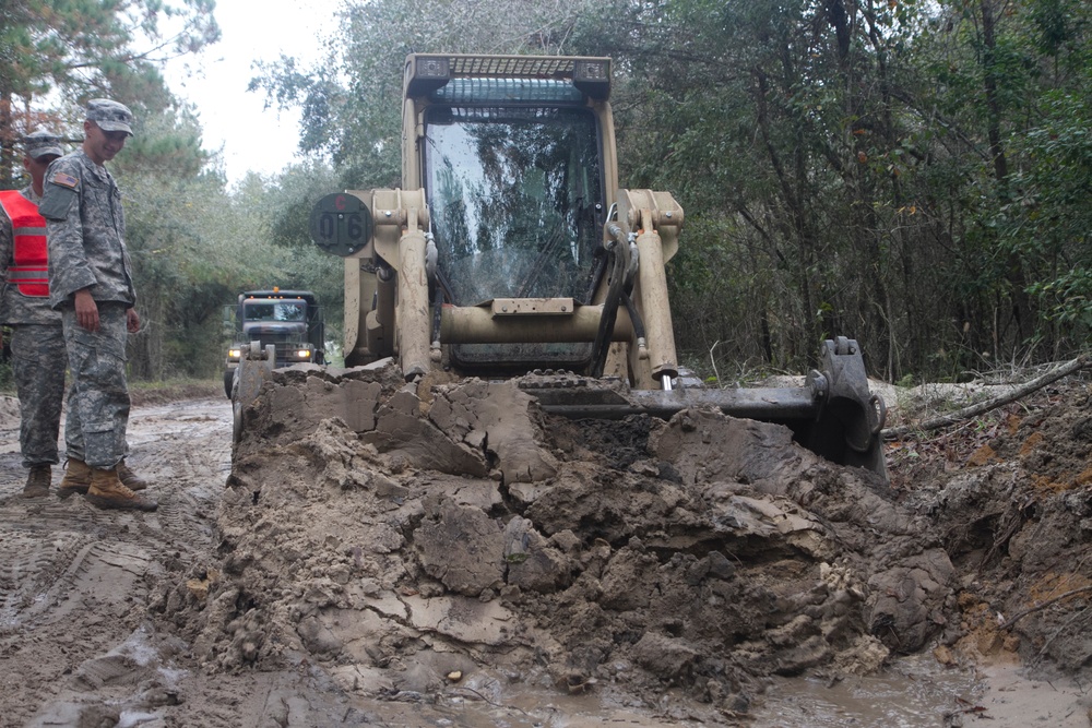 South Carolina National Guard Soldiers continue to rebuild