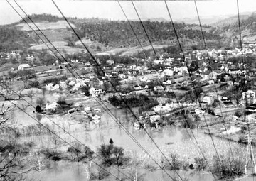 Imagery of 1939 flood on USACE Digital Library