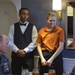 Departmental leading chief petty officers have lunch with commanding officer