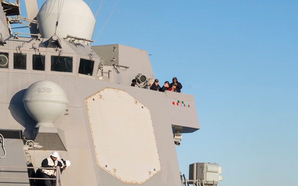 USS William P. Lawrence (DDG 110) SUSTEX