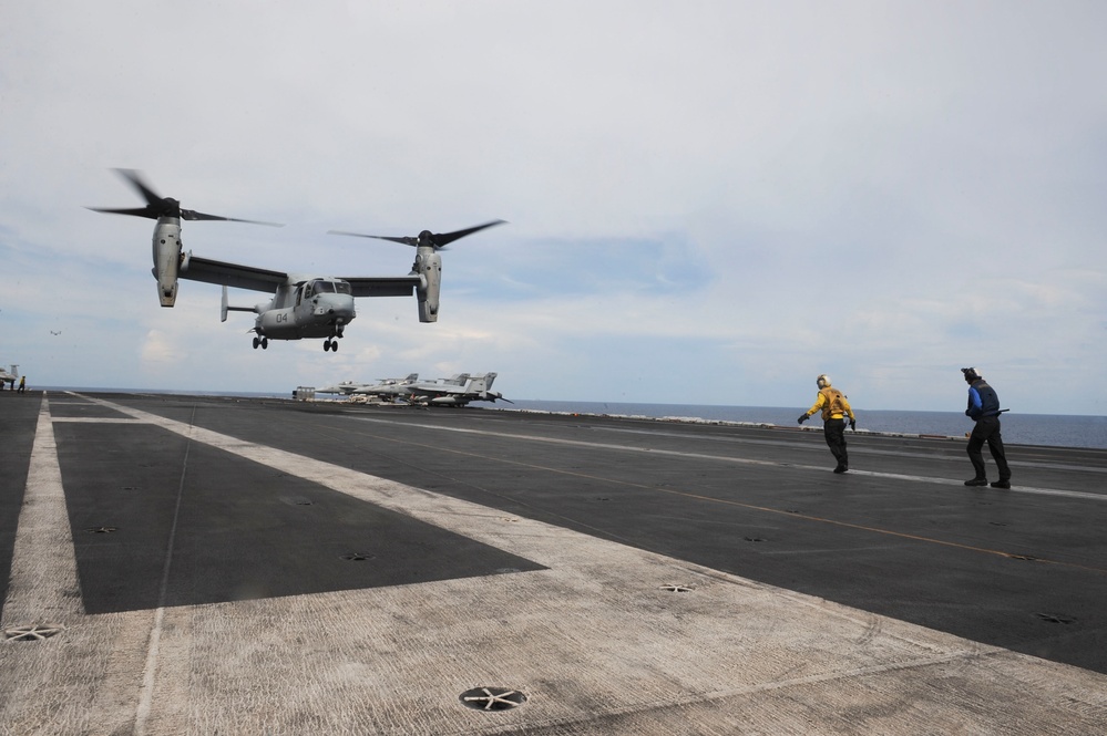 USS Theodore Roosevelt operations