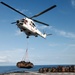 US Marines, Sailors replenish supplies at sea