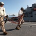 US Marines, Sailors replenish supplies at sea