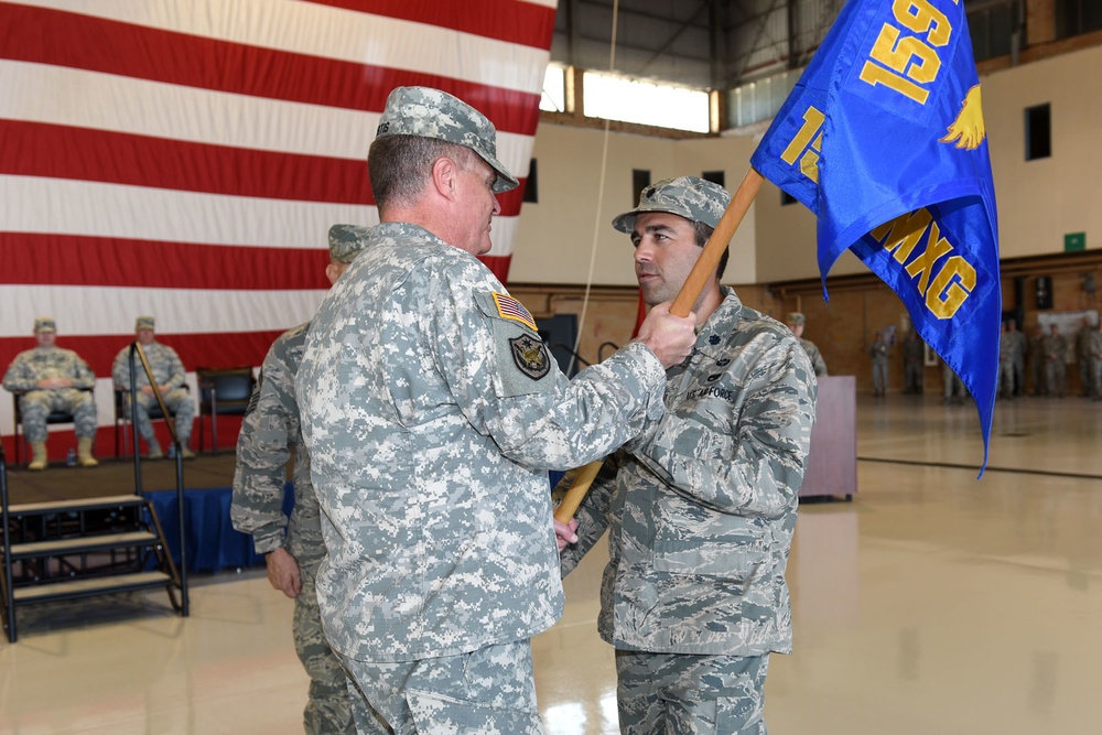 159th AMG assumption of command