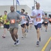 Master Chief Petty Officer Mark Pearson runs in the Coast Guard Day 5k