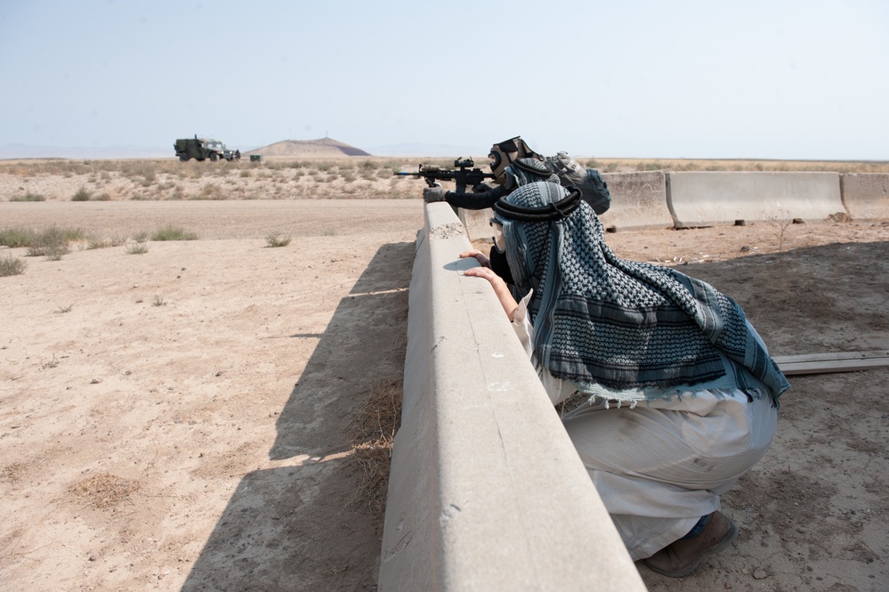 Idaho's SFS Airmen secure enemy village