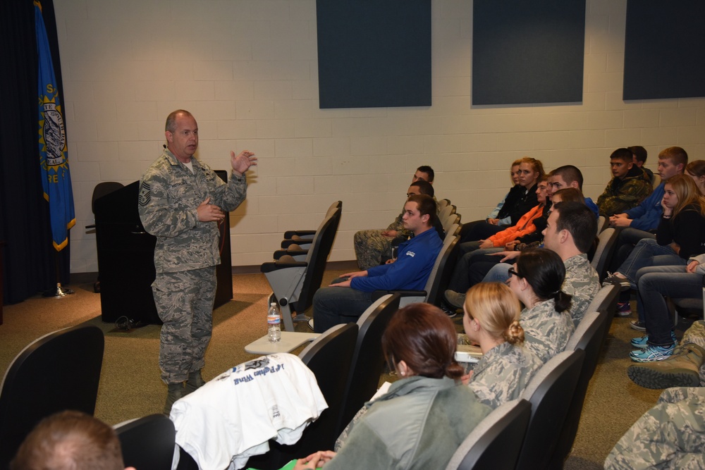 ANG command chief visits 114th Fighter Wing