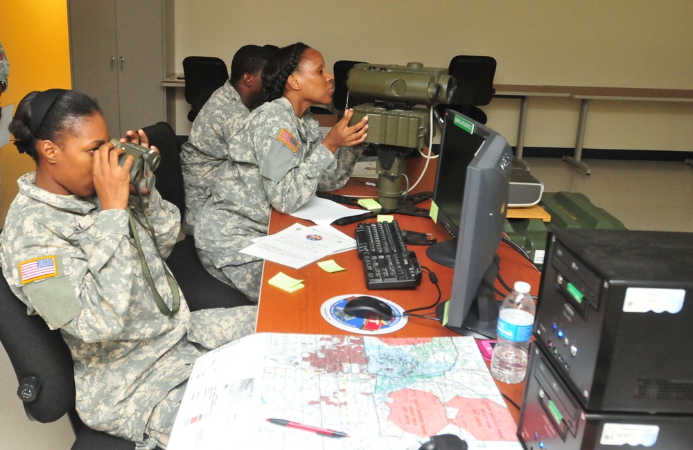 630th Quartermaster Detachment conducts call for fire training
