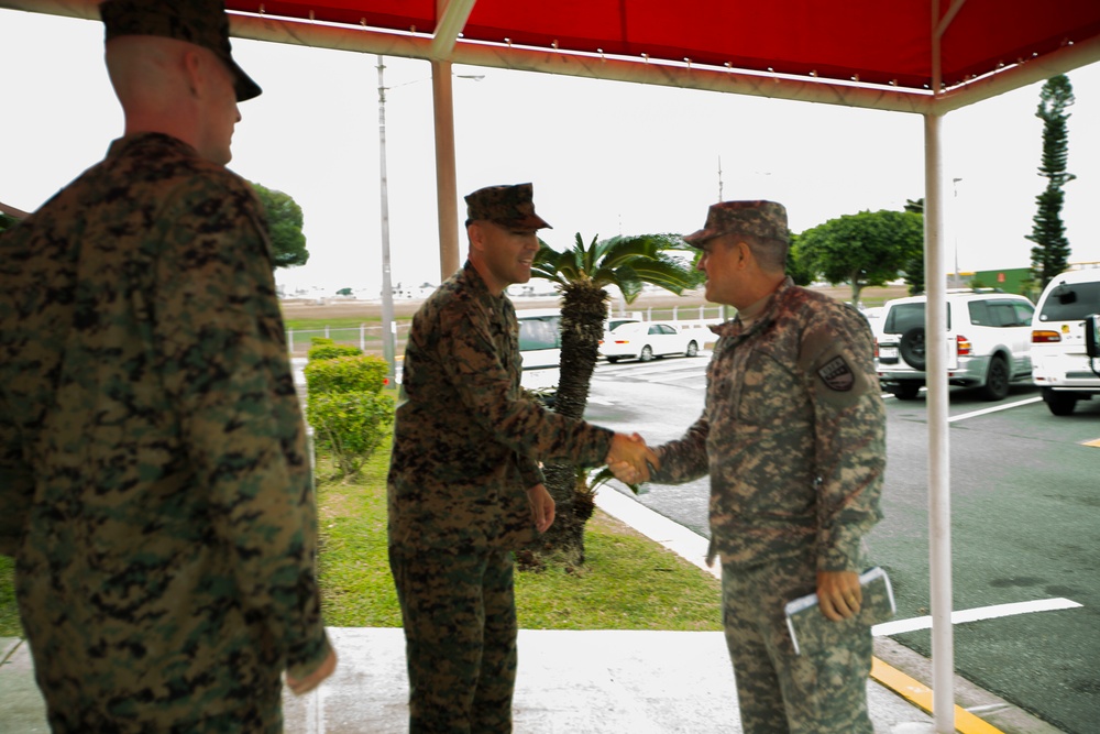 United Nations representatives visit Marine Corps Air Station Futenma