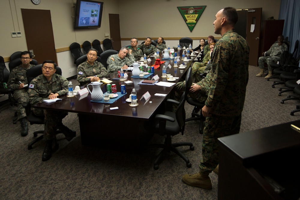 United Nations representatives visit Marine Corps Air Station Futenma