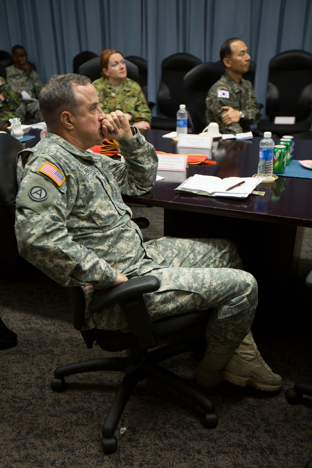 United Nations representatives visit Marine Corps Air Station Futenma