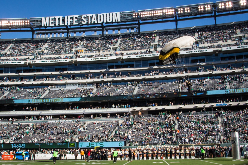 New York Jets' Salute to Service Game
