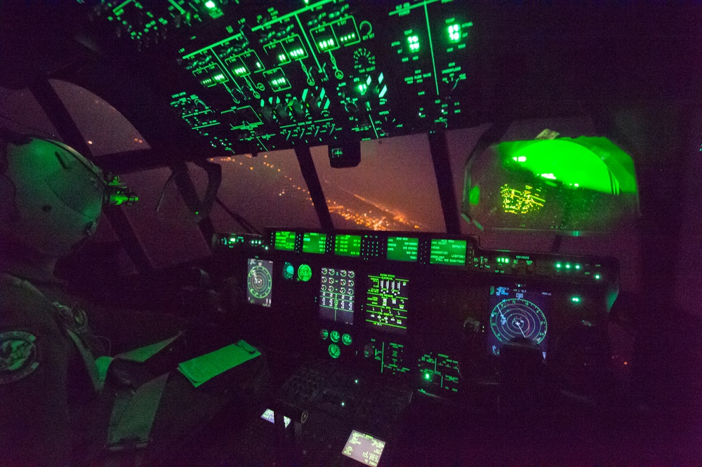 Airmen train for night ops