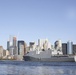USS New York (LPD 21) arrives to New York City for Veterans Week 2015