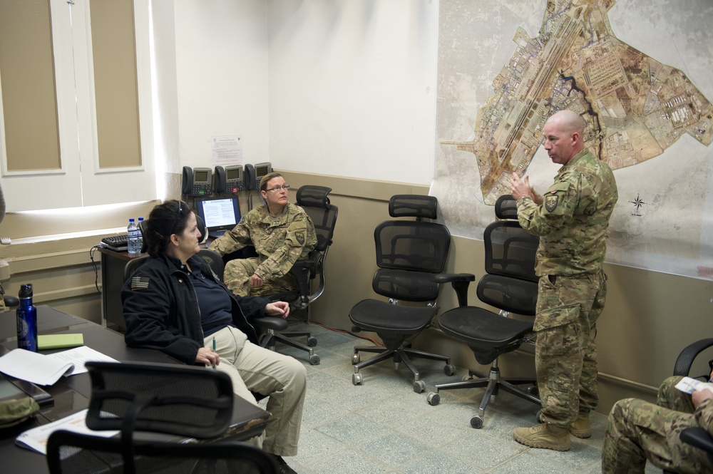 Assistant secretary of the Army visits Bagram Air Field