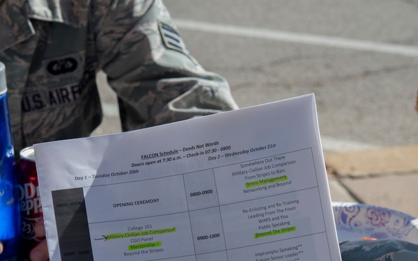Airmen leadership conference focuses on ‘deeds not words’