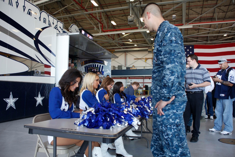 Dallas Cowboys Military Appreciation Event