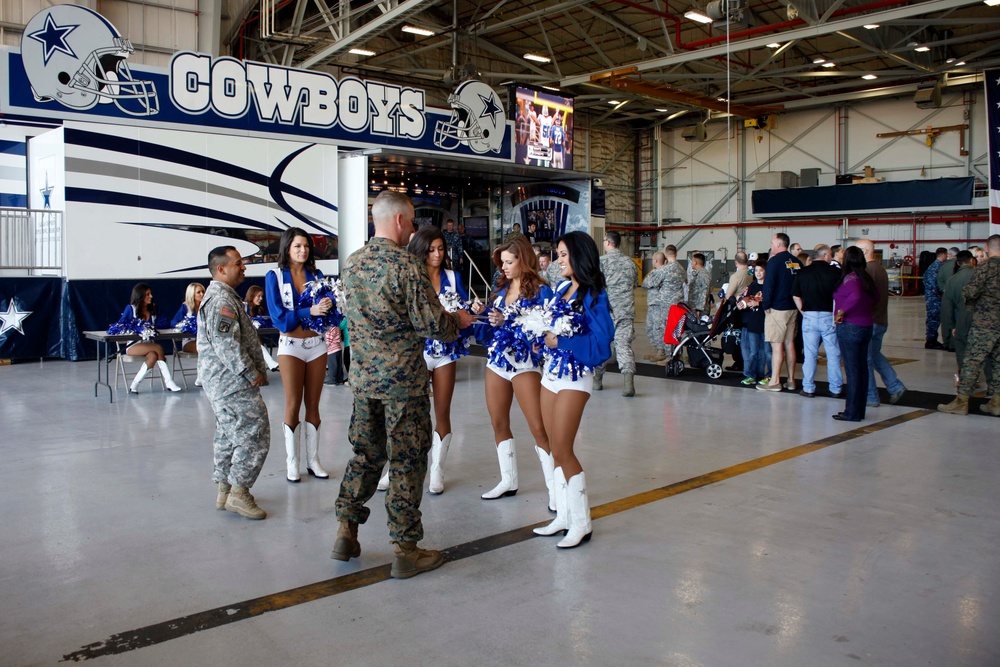 Dallas Cowboys Military Appreciation Event