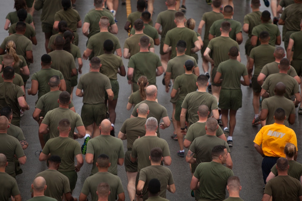 2d MAW conducts 240th Marine Corps Birthday run
