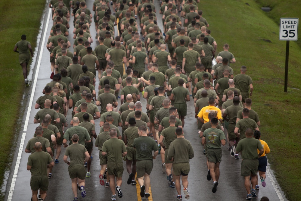 2d MAW conducts 240th Marine Corps Birthday run