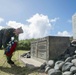 NAF Atsugi leadership raise American flag on Mount Suribachi