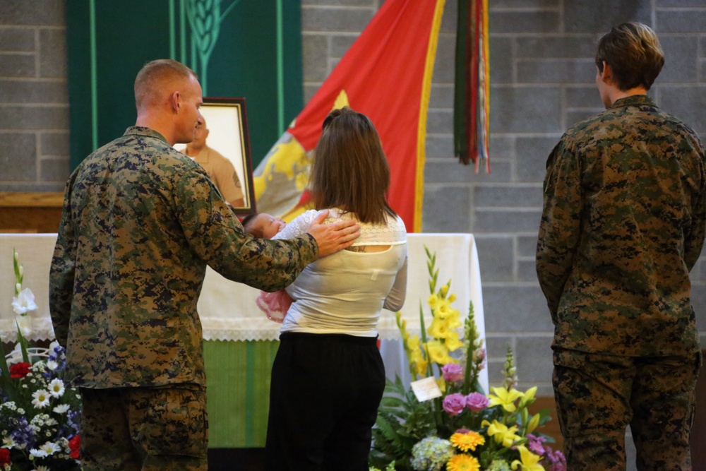 Marines gather to honor fallen brother’s memory
