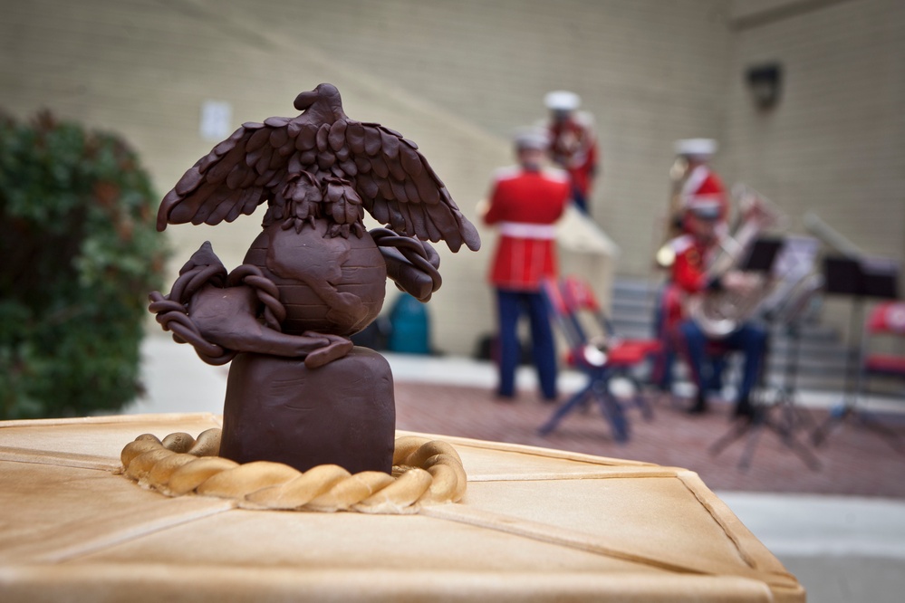 Pentagon Cake Cutting Ceremony