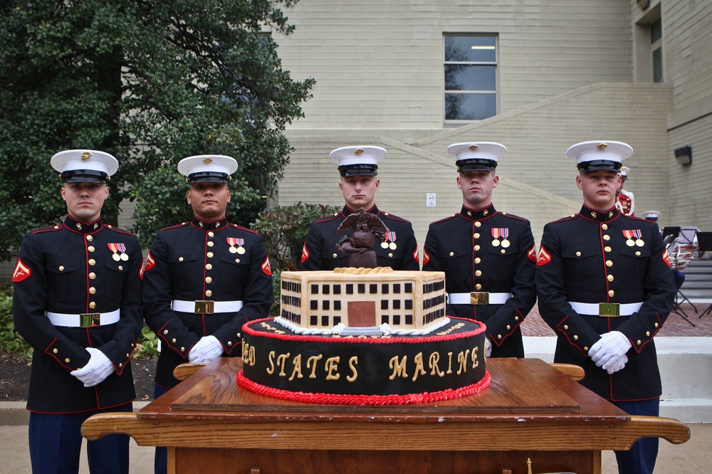 Pentagon Cake Cutting Ceremony