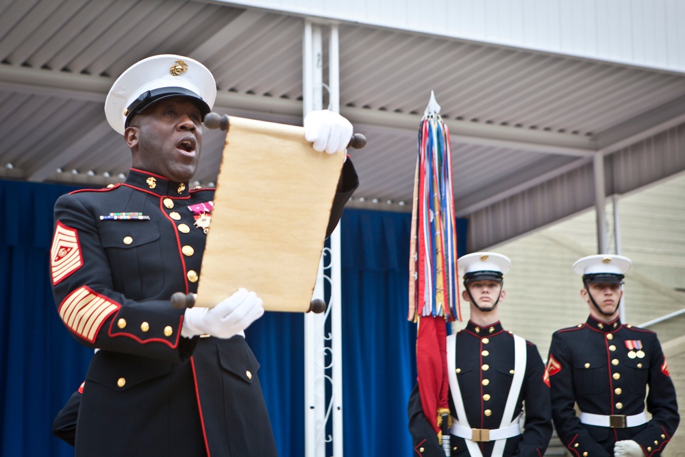 Pentagon Cake Cutting Ceremony