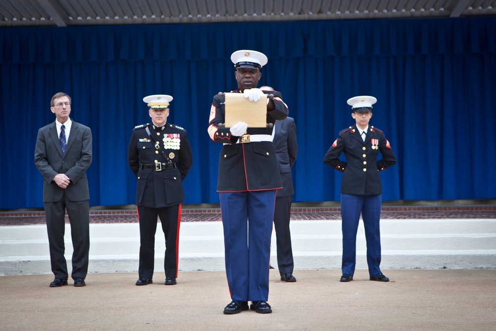 Pentagon Cake Cutting Ceremony