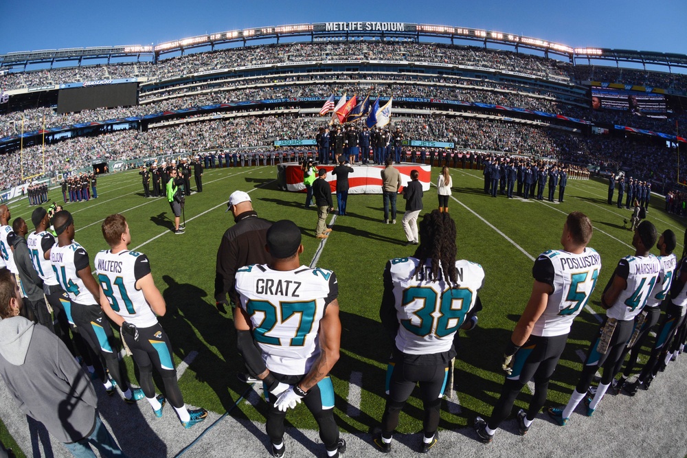NY Jets Military Appreciation Game