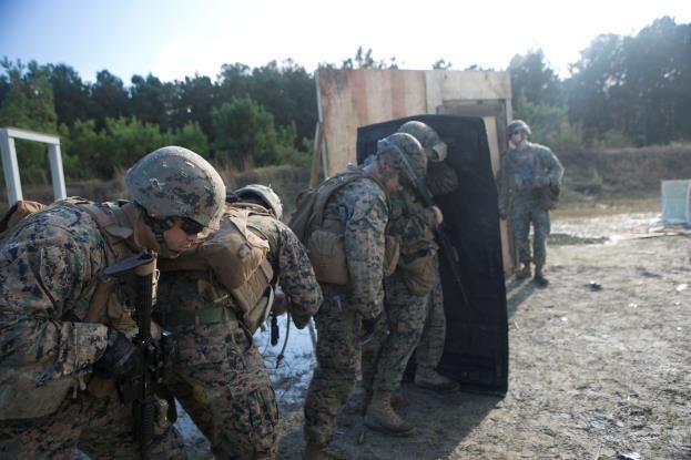 Urban breaching training kicks off wih a boom