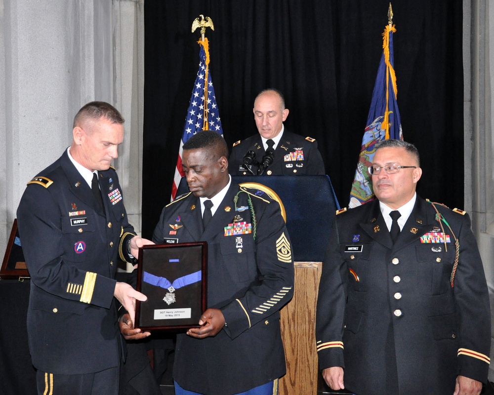 Henry Johnson memorialized with New York's top military award