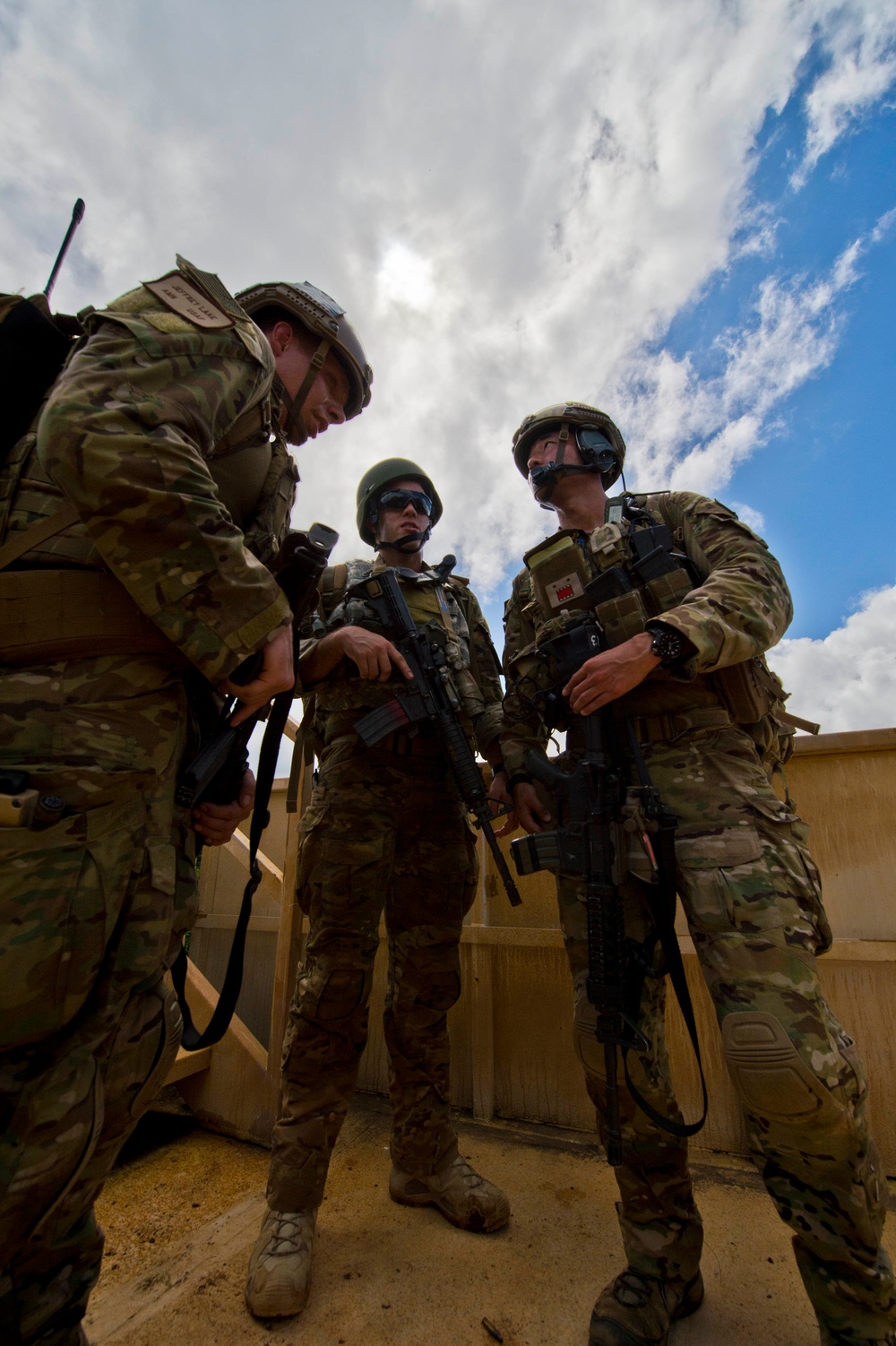 25th ASOS teamed up with the 25th ID in a Joint Force FTX