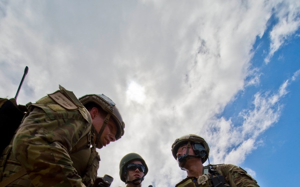 25th ASOS teamed up with the 25th ID in a Joint Force FTX