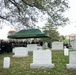 Graveside service of Maureen Fitzsimons Blair, also known as Maureen O’Hara, in Arlington National Cemetery