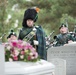 Graveside service of Maureen Fitzsimons Blair, also known as Maureen O’Hara, in Arlington National Cemetery