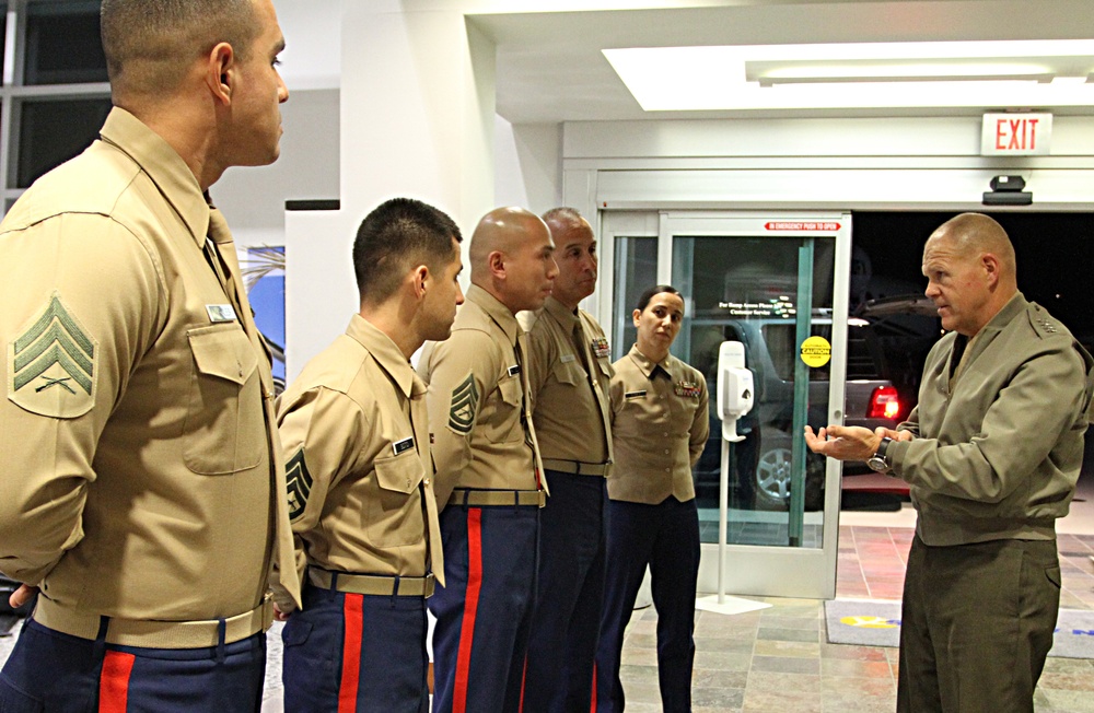 CMC recognizes Los Angeles Marines