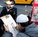 USS New York Sailors on liberty in NYC