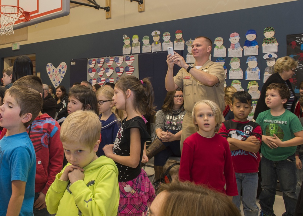 Mt. Pilchuck Elementary School Veterans Day Celebration